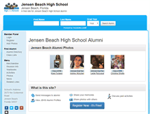 Tablet Screenshot of jensenbeachhighschool.org